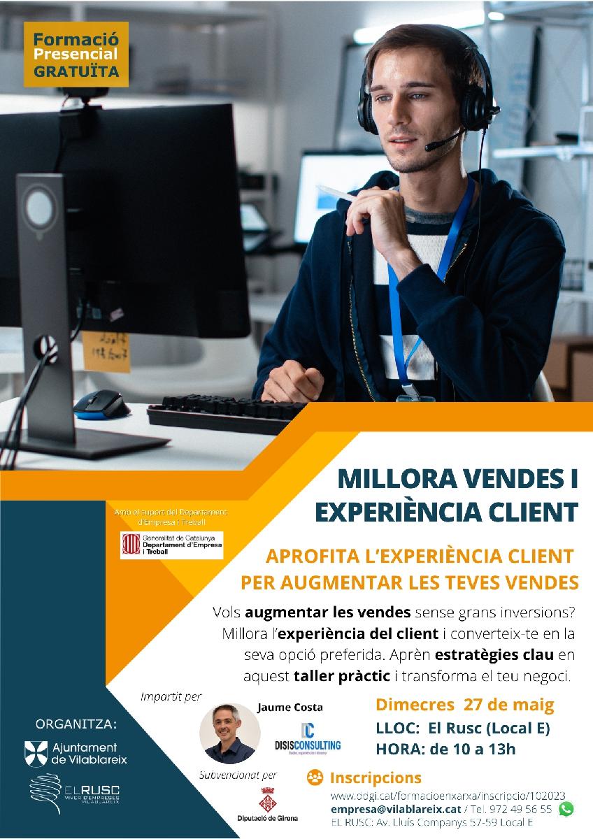 Millora vendes i experiència client