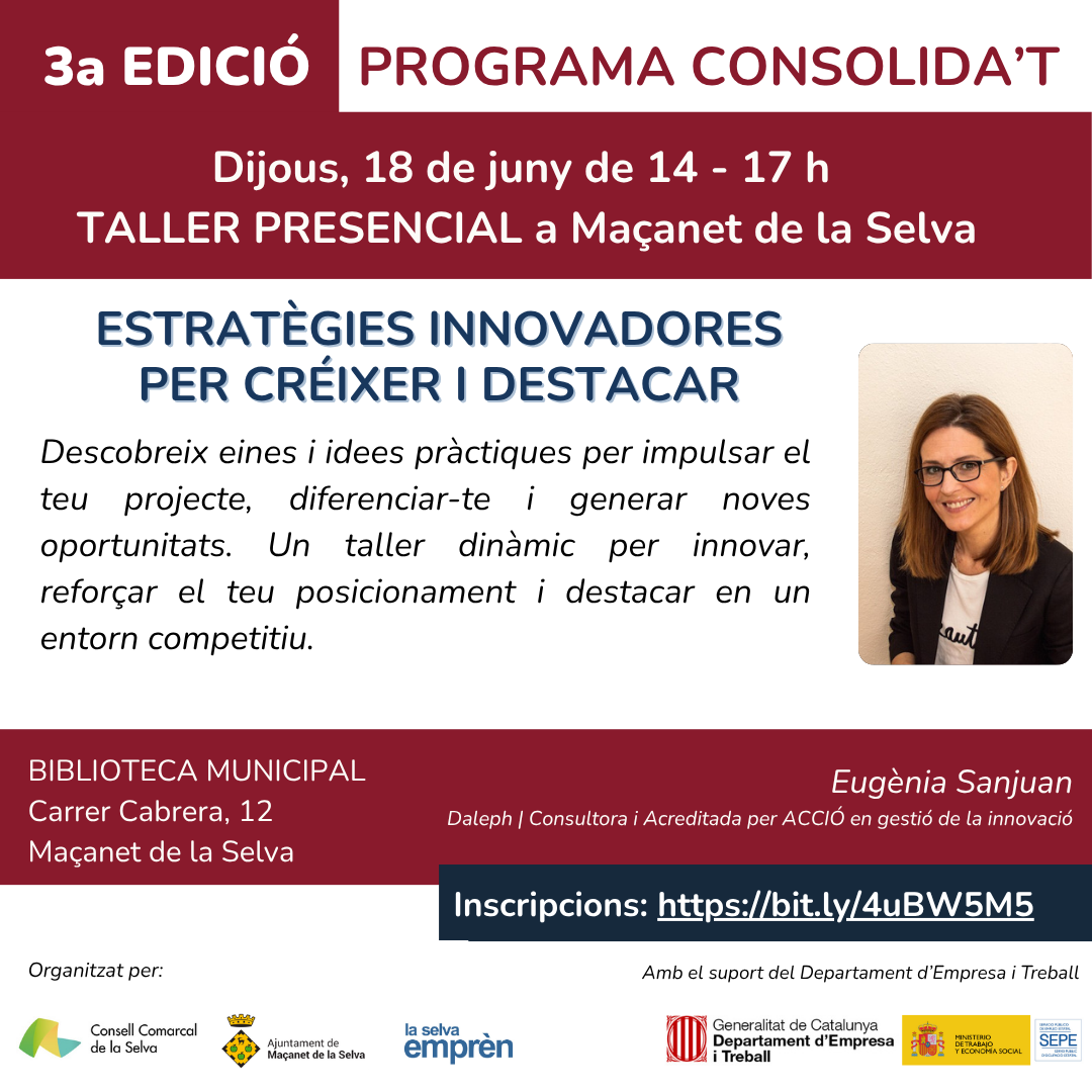 Estratègies innovadores per créixer i destacar