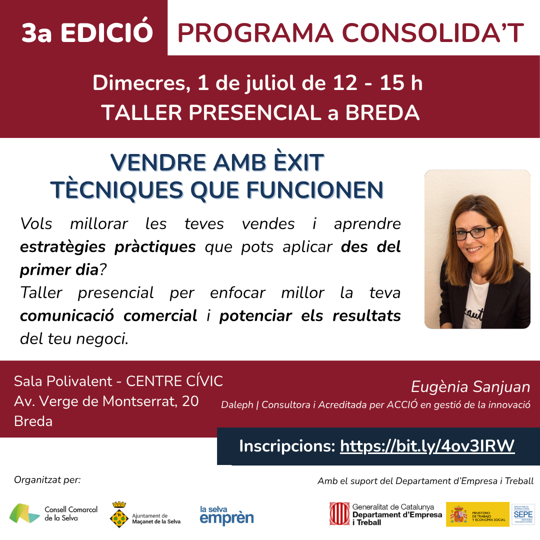 Vendre amb èxit, tècniques que funcionen