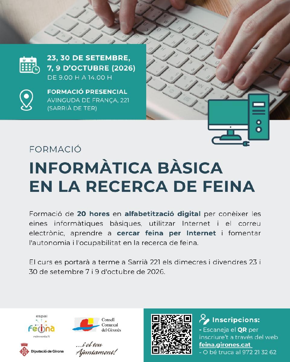 Informàtica bàsica en la recerca de feina