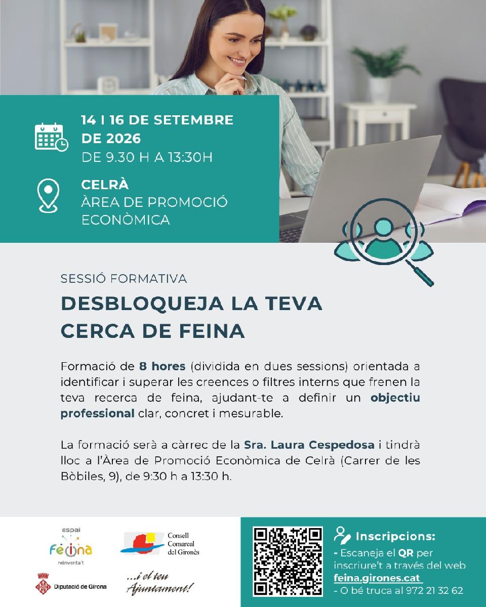 Desbloqueja la teva cerca de feina