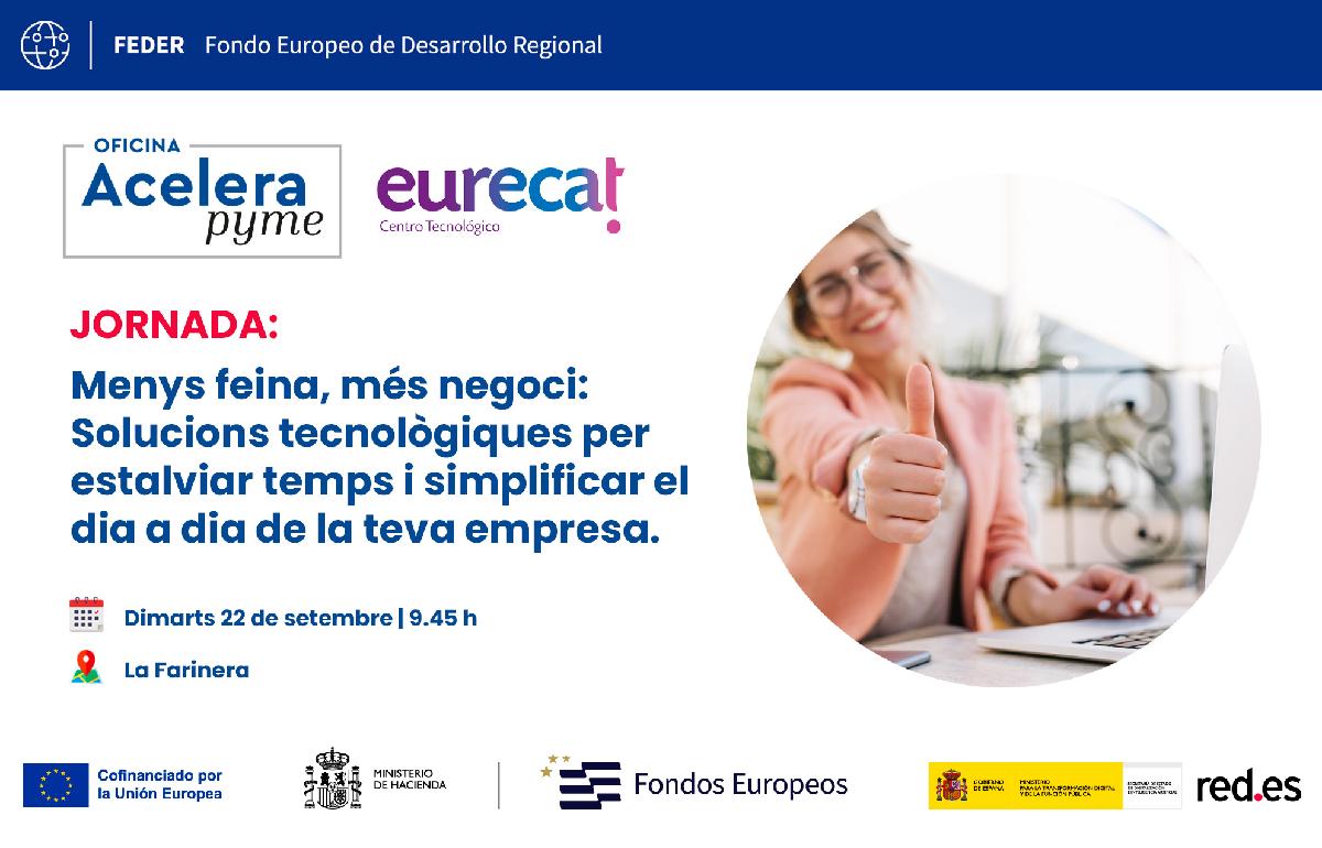 Menys feina, més negoci: Solucions tecnològiques per estalviar temps i simplificar el dia a dia de la teva empresa