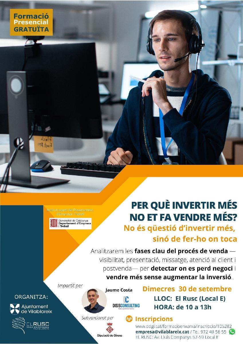 Per què invertir més no et fa vendre més?"