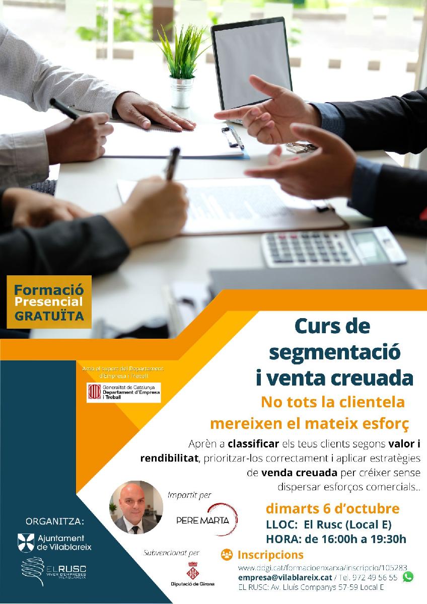 Curs segmentació i venta creuada
