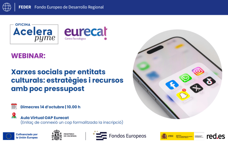 Xarxes socials per entitats culturals: estratègies i recursos amb poc pressupost