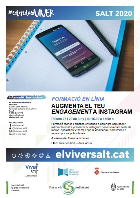 Augmenta el teu engagement a Instagram - En línia