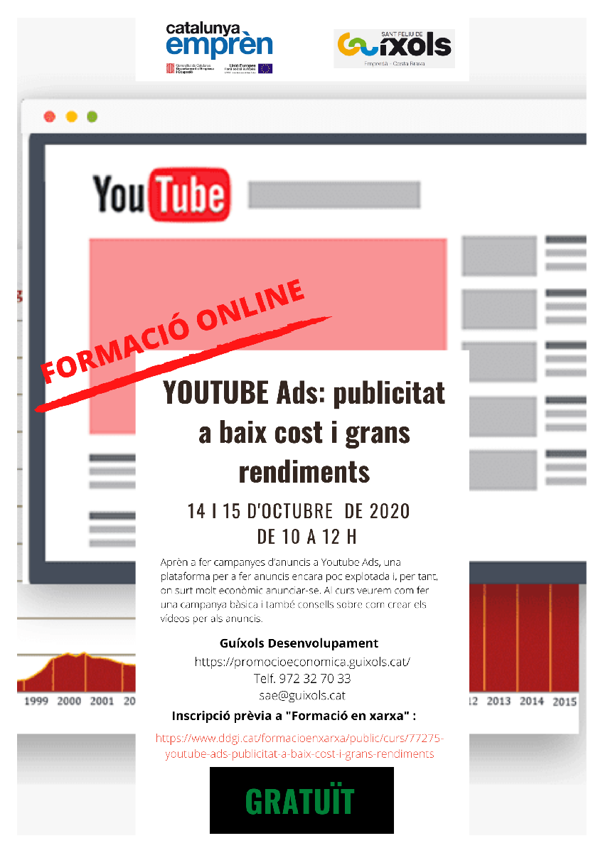 Youtube Ads: publicitat a baix cost i grans rendiments