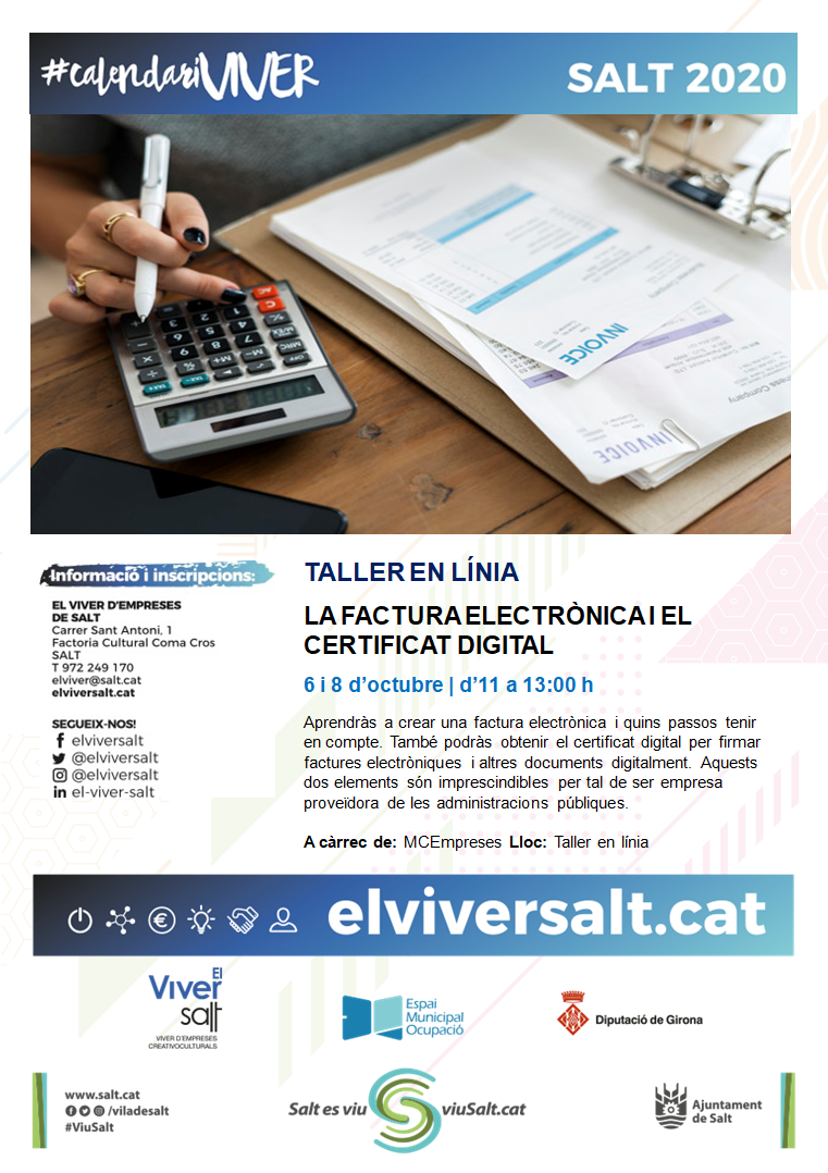 La Factura Electrònica i el Certificat Digital