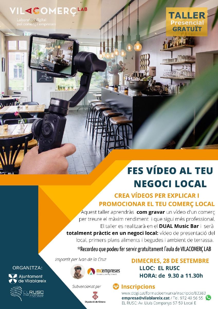 curs de videomarketing en nogocis locals