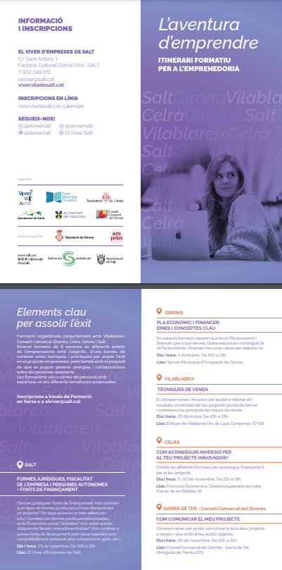 Itinerari formatiu per a l'emprenedoria_L'aventura d'emprendre:Elements clau per assolir l'èxit