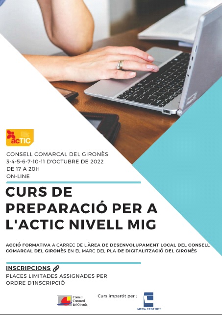 Curs de preparació per a l'ACTIC nivell mig