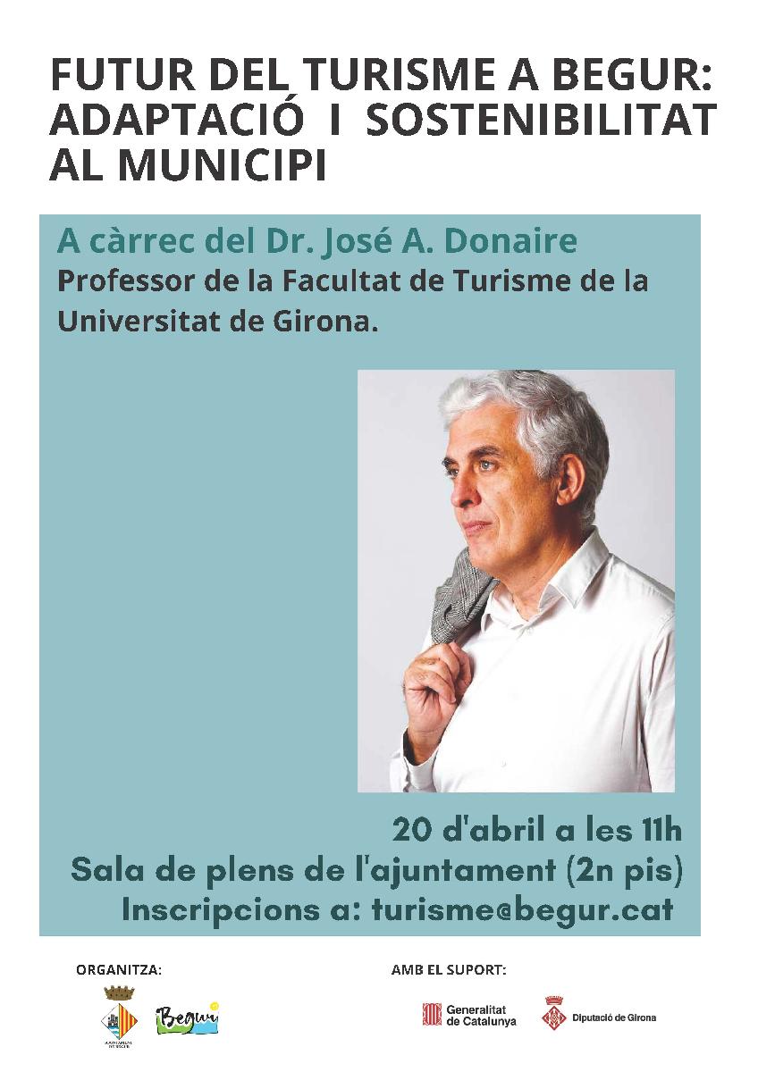 Futur del turisme a Begur: "Adaptació i sostenibilitat al municipi"