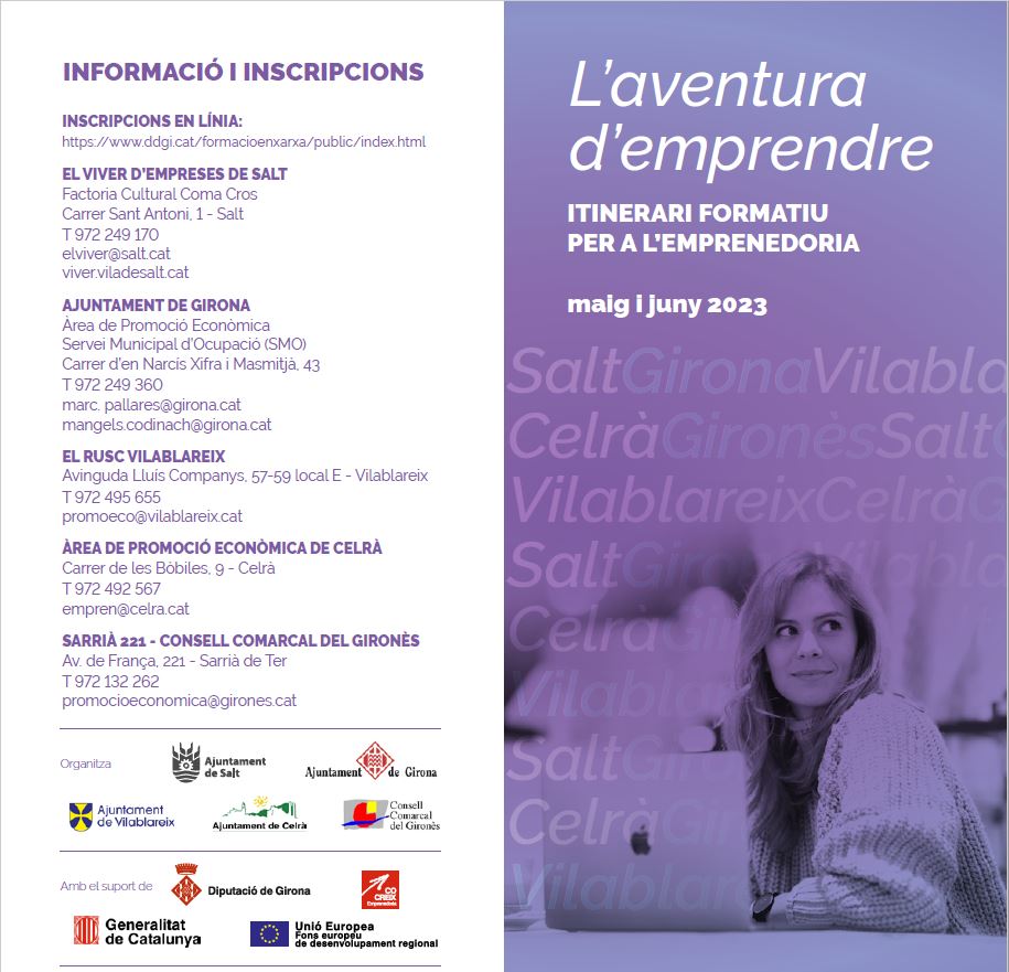 Itinerari l'aventura d'emprendre: Pla econòmic i fonts de finançament per a projectes sostenibles.