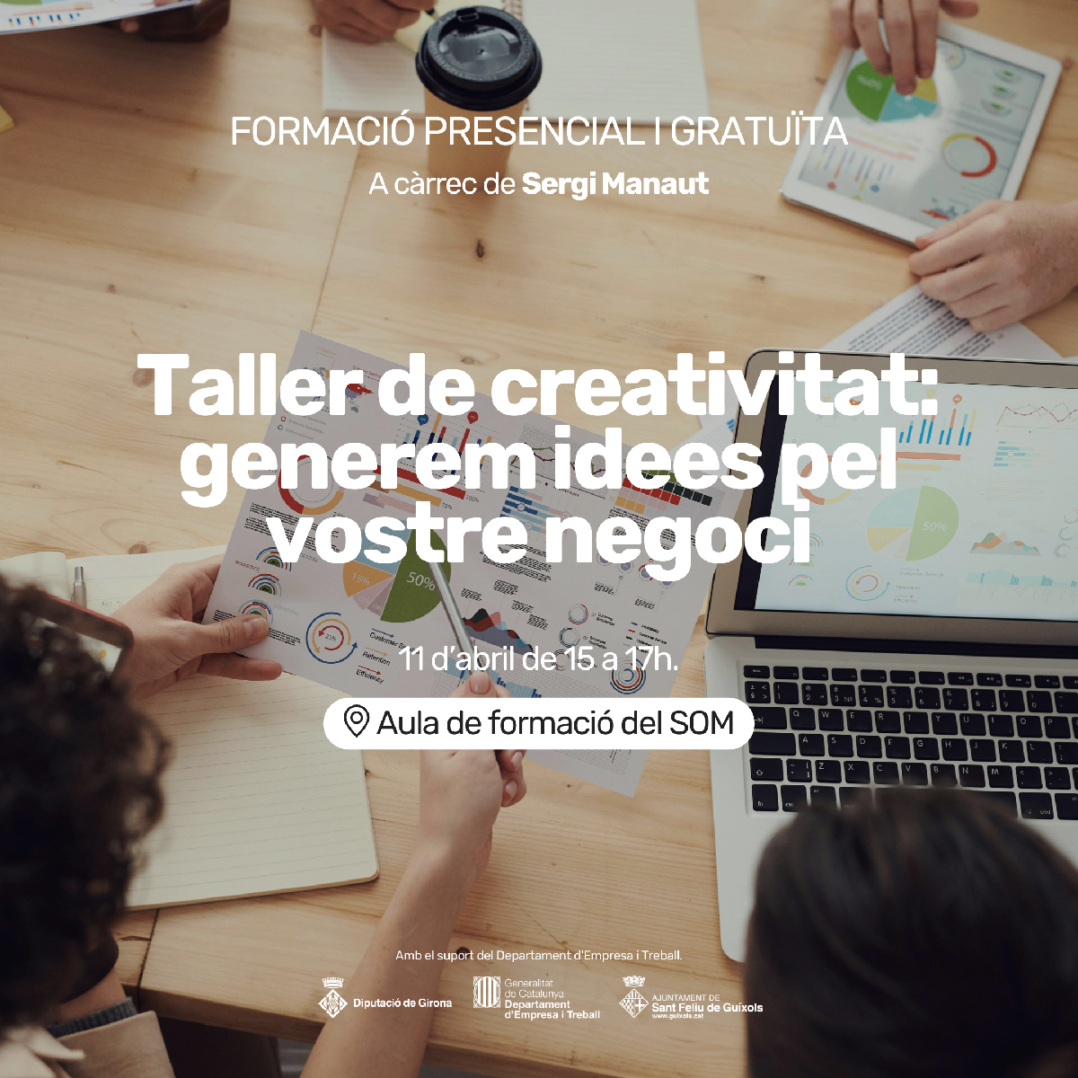 Taller de creativitat: genera idees pel teu negoci