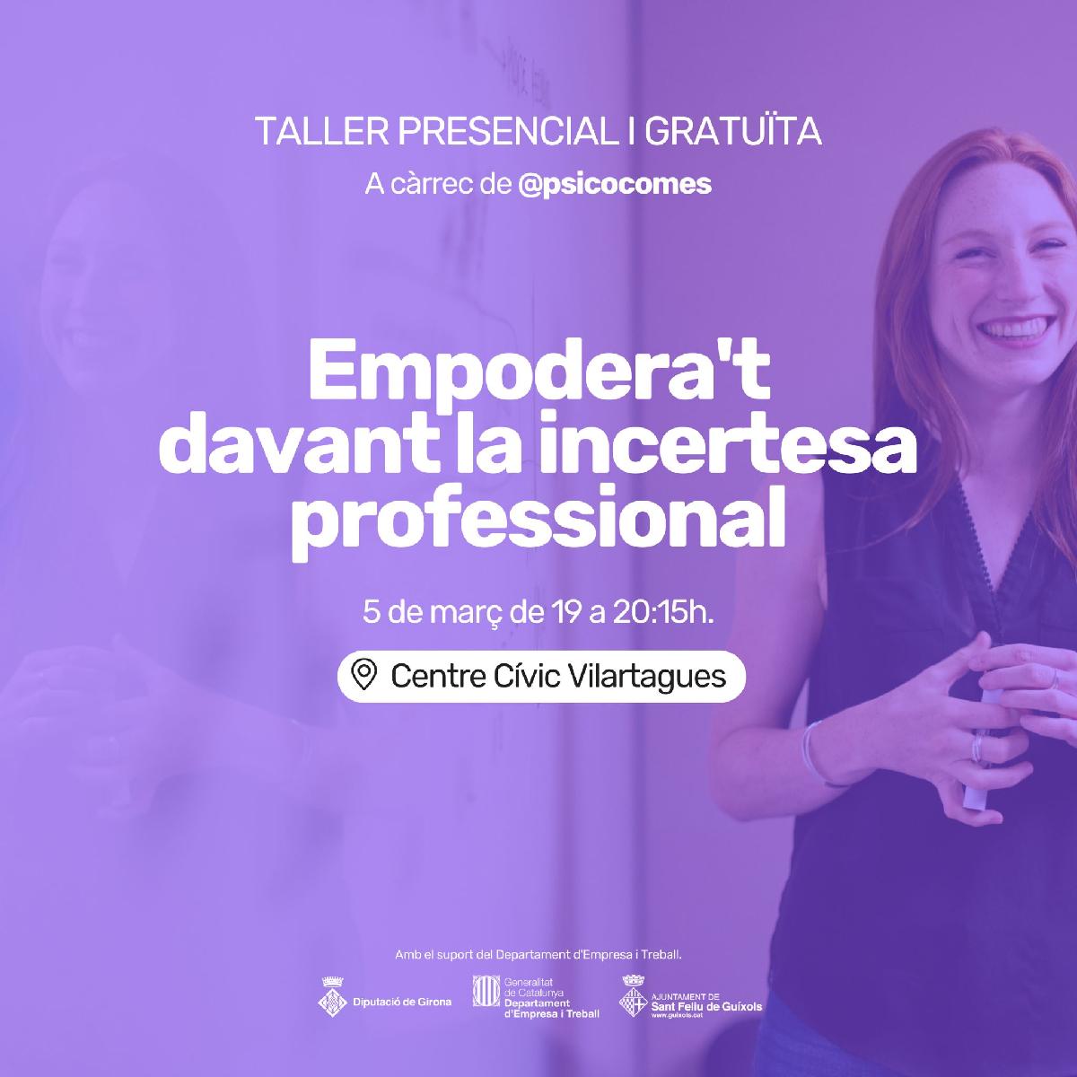 Empodera't davant la incertesa professional
