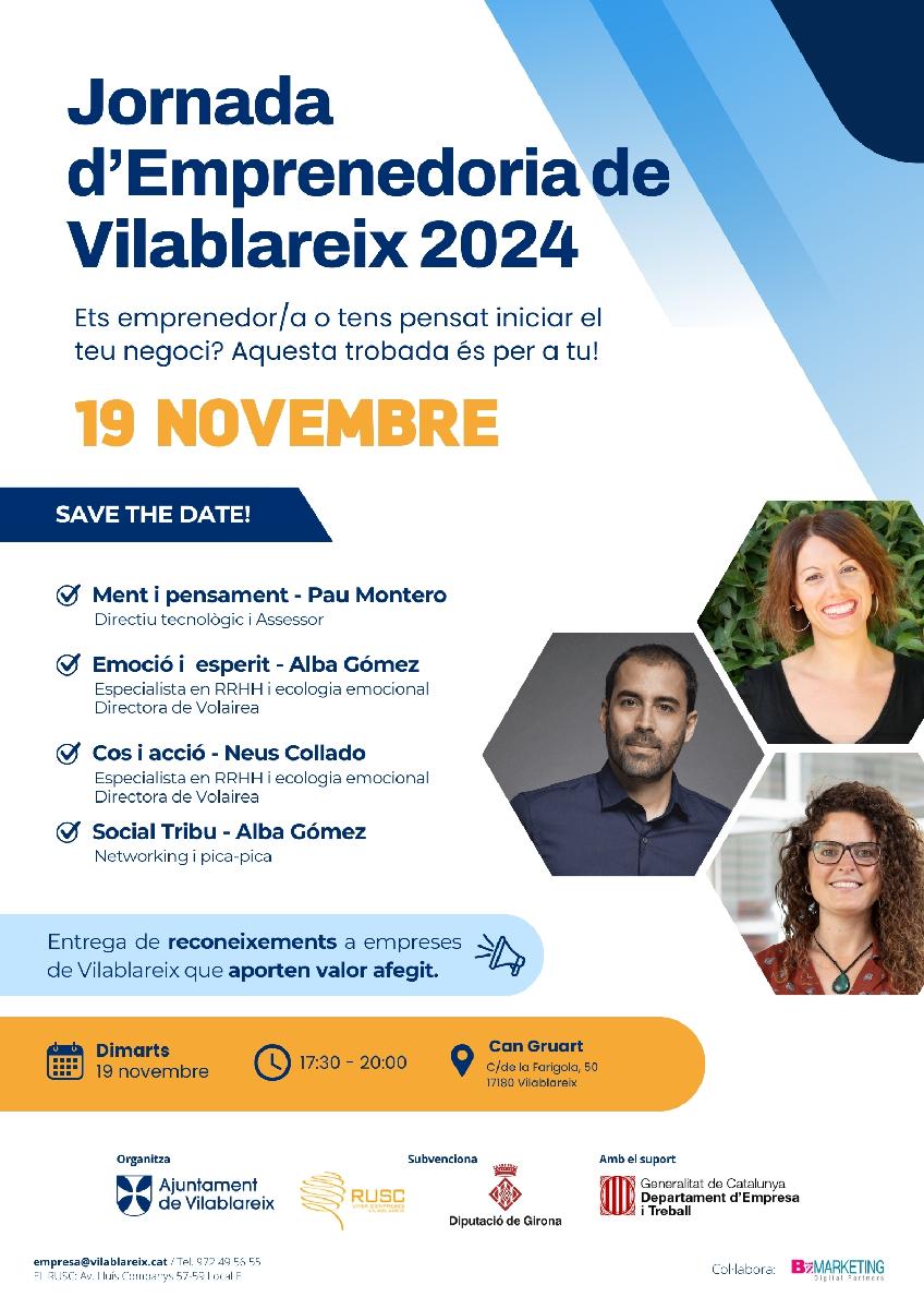 Jornada d'emprenedoria de Vilablareix 2024