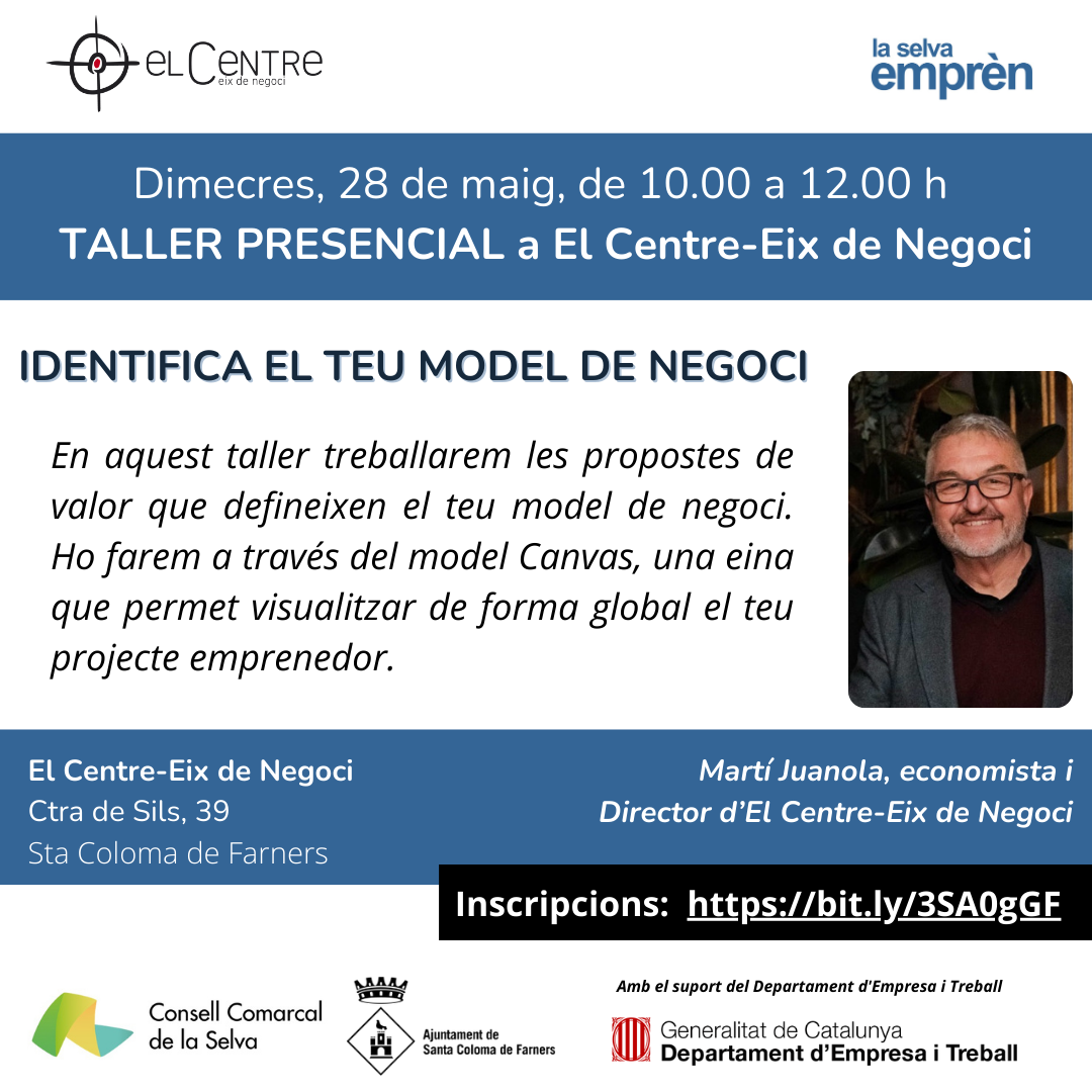 Identifica el teu model de negoci