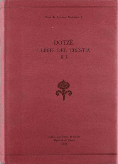 Dotzè llibre del Crestià (2a part, vol. II)