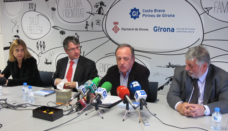 Foto : El projecte &laquo;Rutas del vino&raquo; (ACEVIN), i la Guia d&rsquo;enoturisme de l&rsquo;Empord&agrave; po