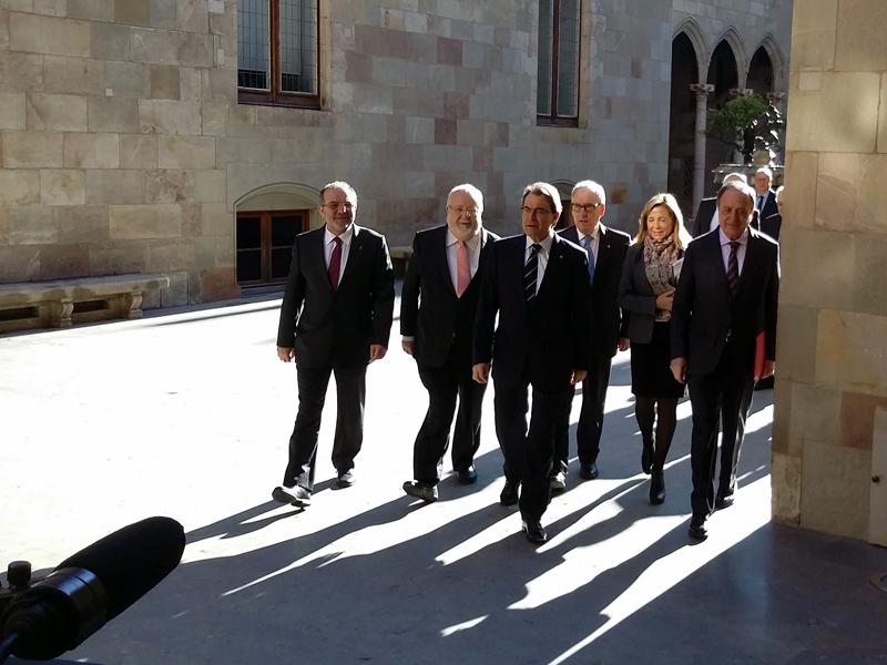 Foto : Presentaci&oacute; de Tributs de Catalunya, la nova hisenda catalana