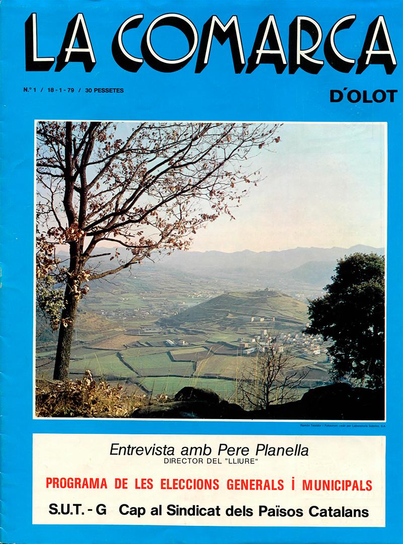 Foto 2 : Digitalitzaran els prop de 1.800 exemplars del setmanari La Comarca d’Olot