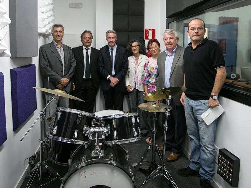 Foto : L&rsquo;Escola T&egrave;cnica de l&rsquo;Espectacle de la Casa de la M&uacute;sica estrena instal&middot;lacions