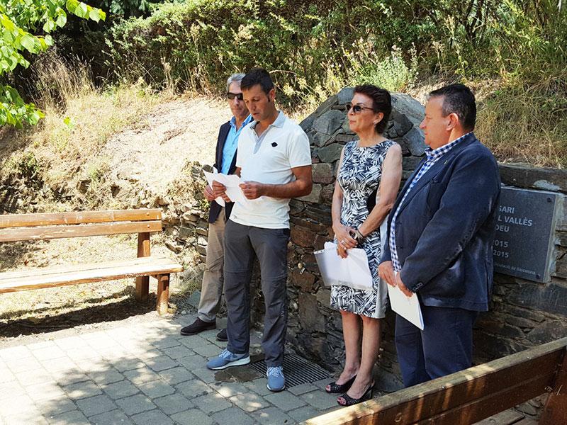 Foto : Nou itinerari forestal, pel silvetum de Fontmartina, al Parc Natural del Montseny