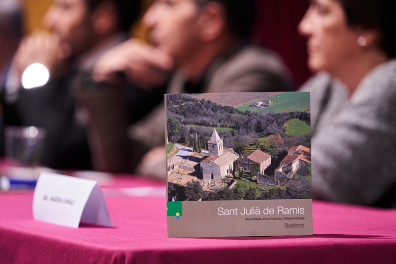 Foto 2: Presentaci&oacute; d&rsquo;una nova monografia dels &laquo;Quaderns de la Revista de Girona&raquo;, dedicada a Sant J