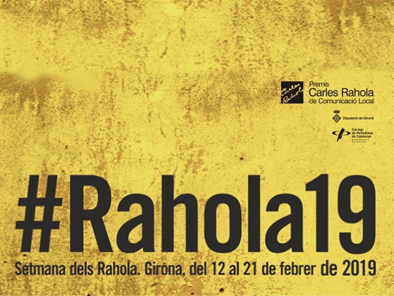 Foto 1: Els X Premis Carles Rahola de Comunicació Local reben 55 treballs de 51 participants