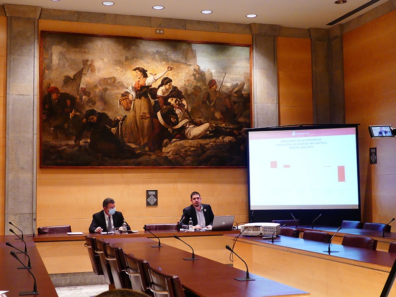 Foto : El pressupost general de la Diputació de Girona, de 147,1 milions d'euros, farà front a les conseqüències econòmiques