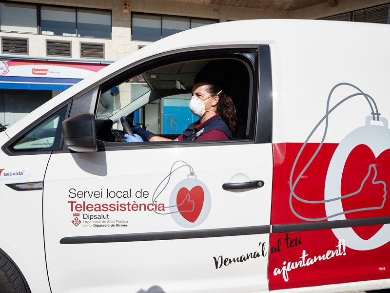 Foto : Dipsalut fa balanç del protocol de prevenció de maltractaments a persones grans del Servei local de Teleassistència</