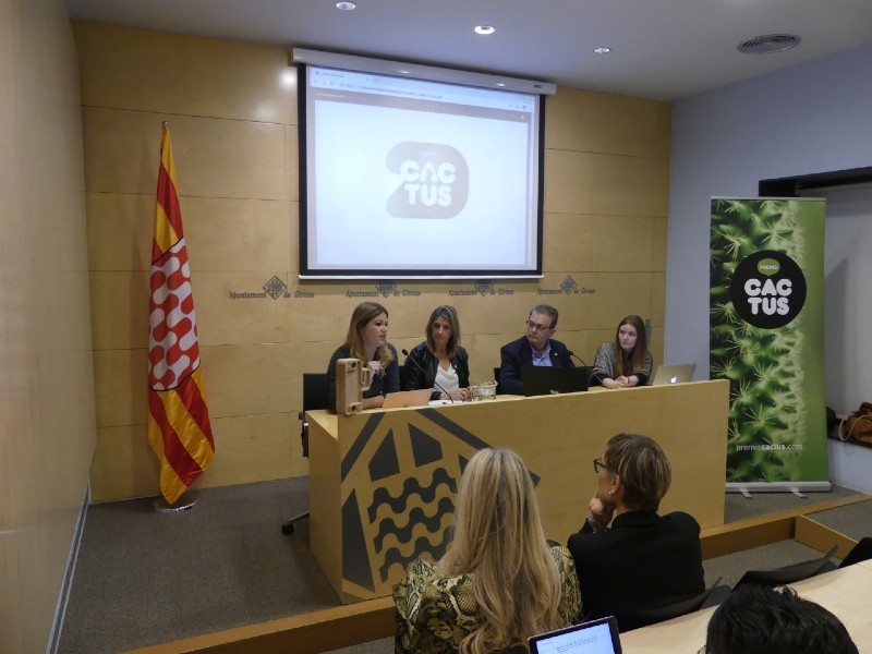 Foto 4: La Diputació de Girona reafirma la seva col·laboració amb els premis Cactus
