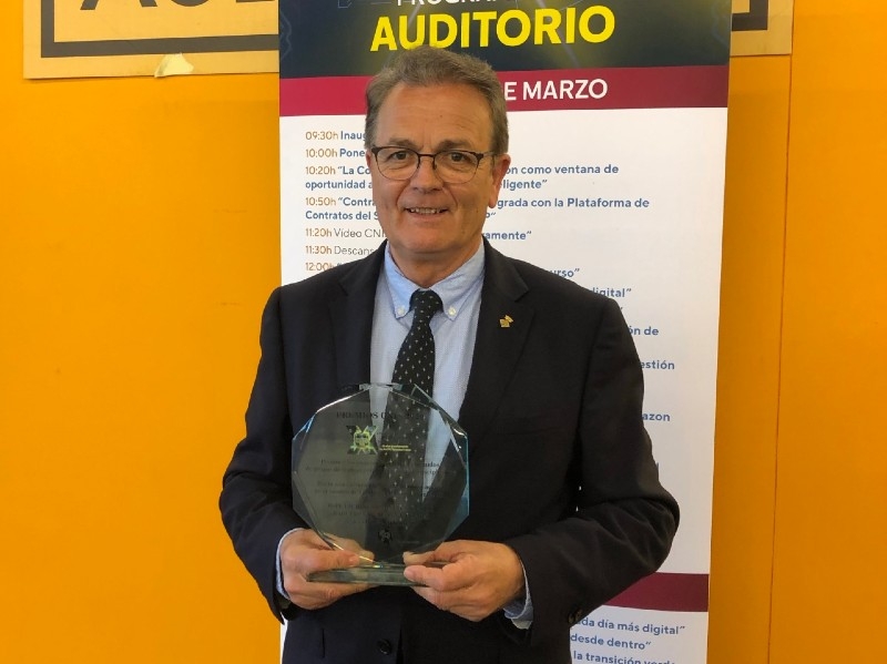 Foto : La Diputació de Girona rep un guardó en la desena edició dels premis CNIS, a Madrid