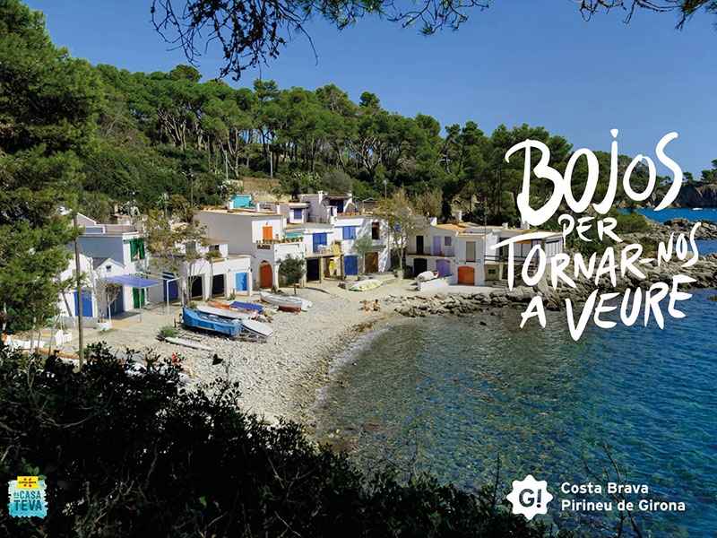 Foto : «Bojos per tornar-nos a veure», la nova campanya de la Costa Brava i el Pirineu de Girona per al mercat de proximitat