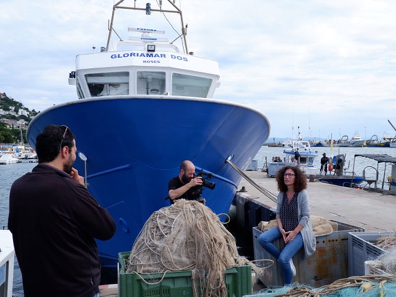 Foto : La Diputació de Girona i el Grup d'Acció Local Pesquer (GALP) Costa Brava han signat un conveni de col·laboració
