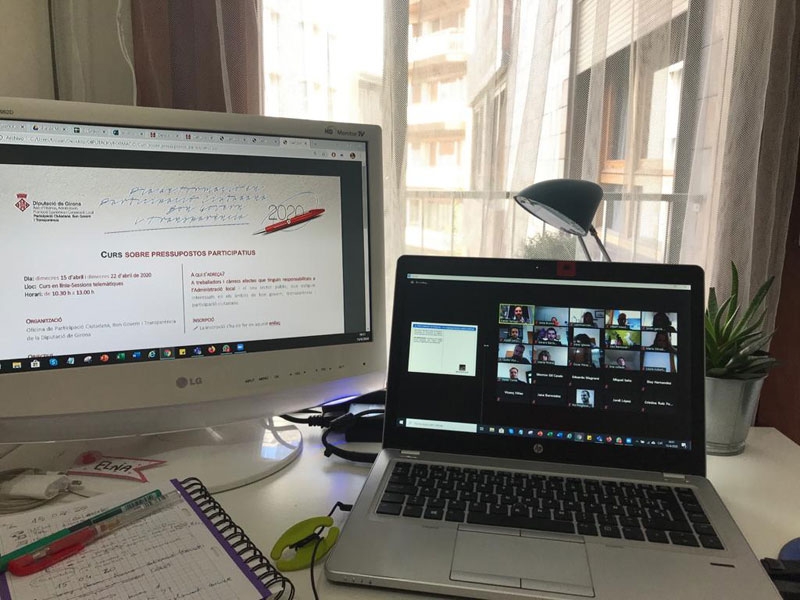 Foto : El primer curs en línia sobre pressupostos participatius destaca la importància d'aquests processos per generar intel