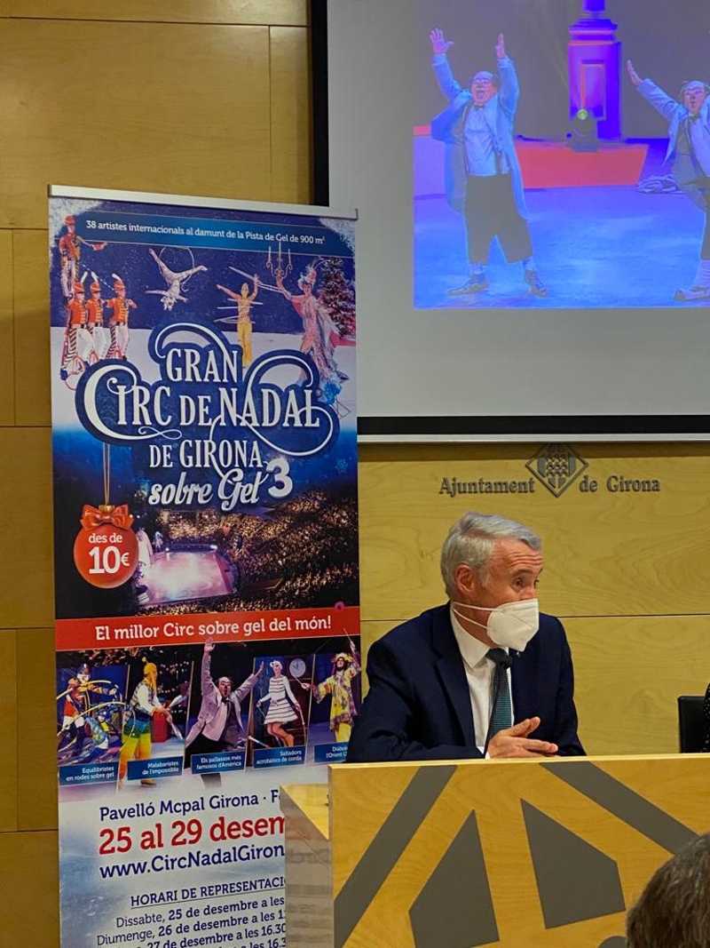 Foto 6: El Gran Circ de Nadal de Girona arriba a la vuitena edició amb l'espectacle Sobre gel 3
