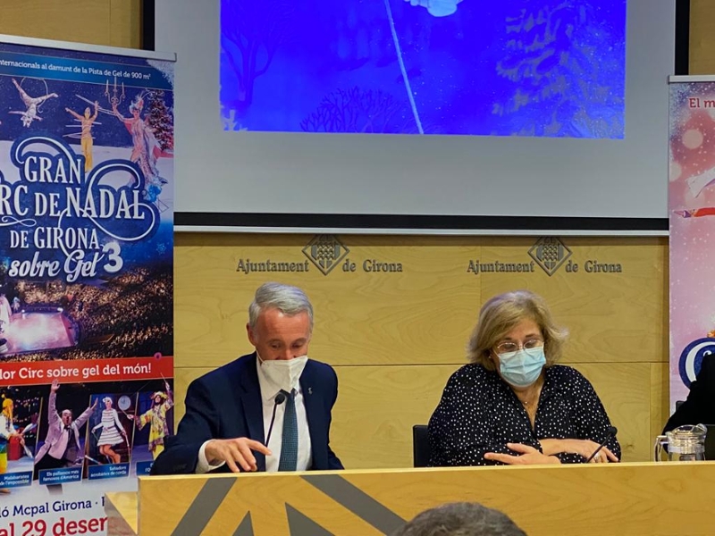 Foto 4: El Gran Circ de Nadal de Girona arriba a la vuitena edició amb l'espectacle Sobre gel 3
