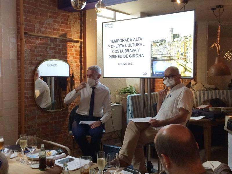 Foto : Madrid acull la presentació del festival Temporada Alta i la nova programació cultural de tardor de la demarcació de 