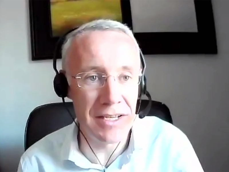 Foto : El vicepresident segon de la Diputació de Girona, Albert Piñeira, en la presentació del festival.