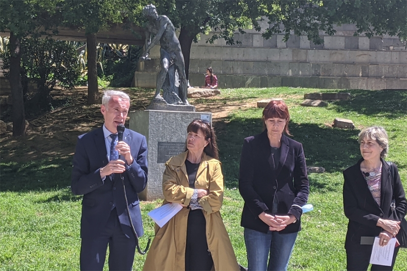 Foto : Albert Piñeira, Mariona Ventura, Marta Madrenas i Dolors Reig.