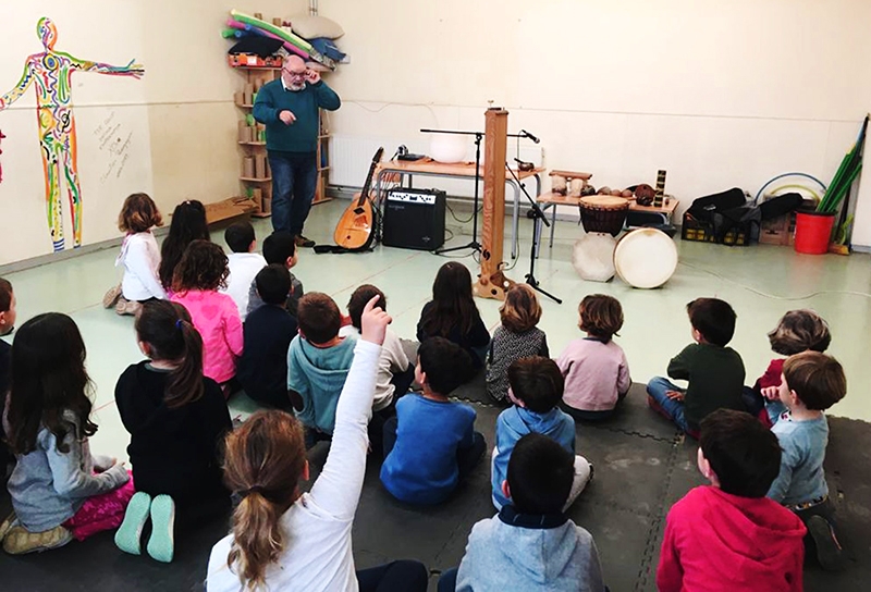 Foto : Activitat de l'Associació Empordanesa de Música Popular i Tradicional de Figueres.