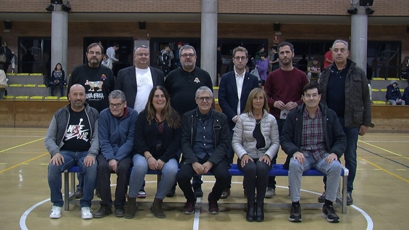 Foto 4: La Nit de l'Escola del Club Tennis Figueres i la presentació del Club Bàsquet Castelló, amb el diputat d'Esports, Jor