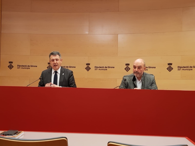 Foto : La Diputació destinarà 7,4 milions d'euros més als ens locals gironins aquest 2022 a través d'un fons econòmic extrao
