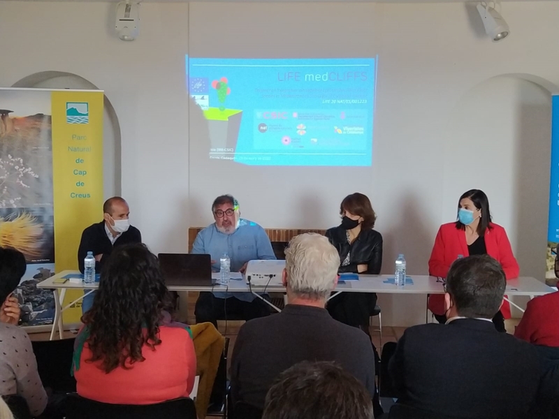 Foto : Neix LIFE medCLIFFS amb l'objectiu de definir i posar en pràctica una estratègia de gestió per a la flora exòtica inv