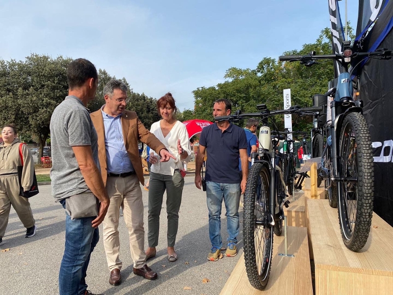 Foto : Inauguració de la sisena edició de la Sea Otter Europe, amb la participació del president de la Diputació, Miquel Nog