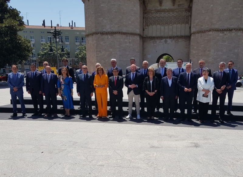 Foto 3: El president de la Diputació de Girona, Miquel Noguer, assisteix a la V Conferència de Presidències de Diputacions, a