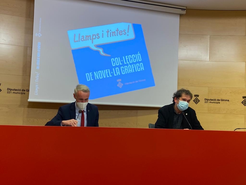 Foto 2 : La Diputació de Girona convoca un concurs de novel·la gràfica per aquest any 2022 i presenta la nova col·lecció corpo