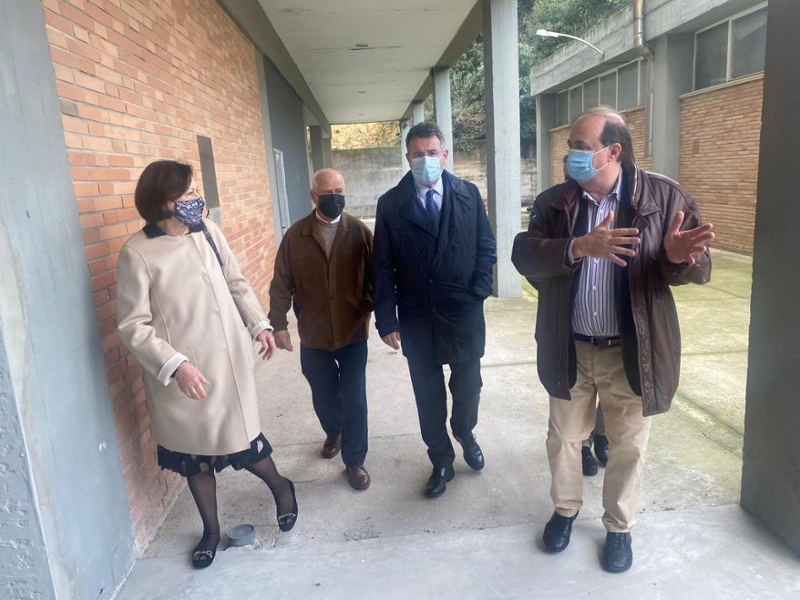 Foto 9: El president, Miquel Noguer, en la inauguració de la sala polivalent de la Fundació Els Joncs a Sarrià de Ter
