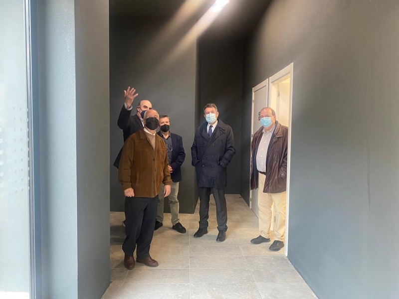 Foto 10: El president, Miquel Noguer, en la inauguració de la sala polivalent de la Fundació Els Joncs a Sarrià de Ter
